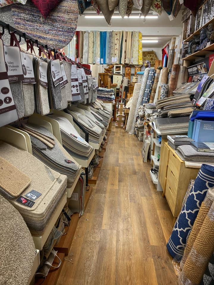 Romney Marsh Carpets Kent Shop Display