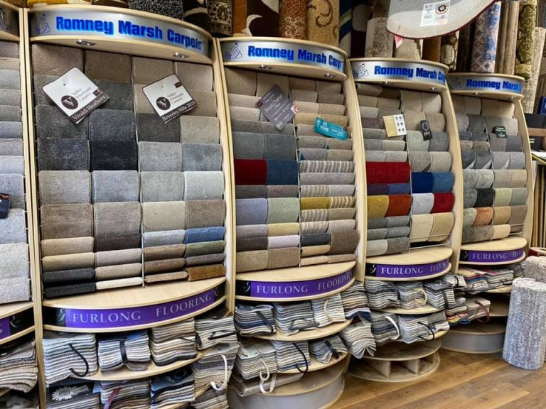 Romney Marsh Carpets Kent Wall Display