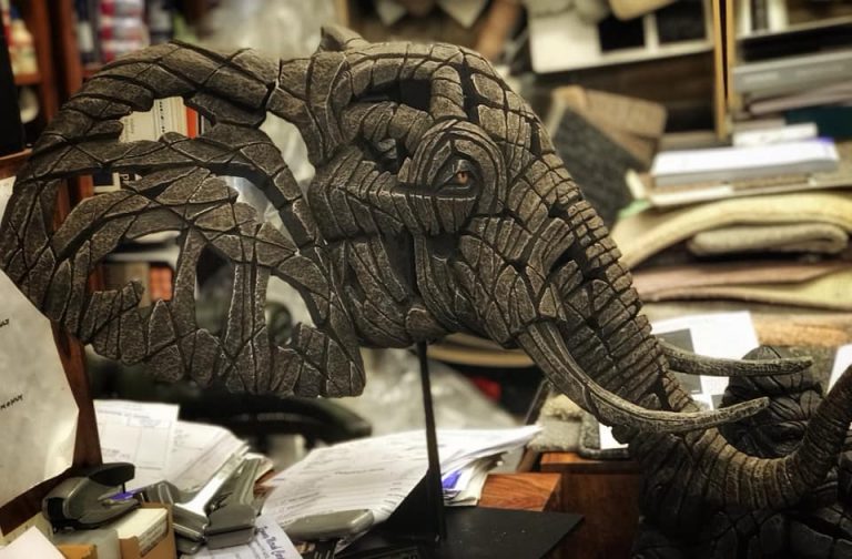 Romney Marsh Carpets Kent Wooden Elephant Head