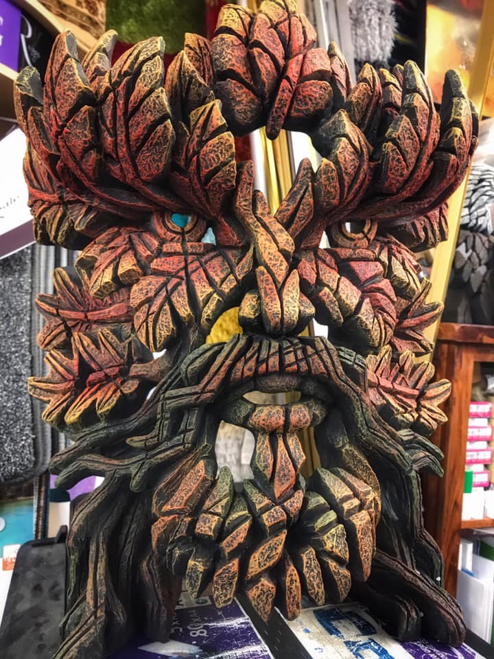 Romney Marsh Carpets Kent Wooden Mask 3