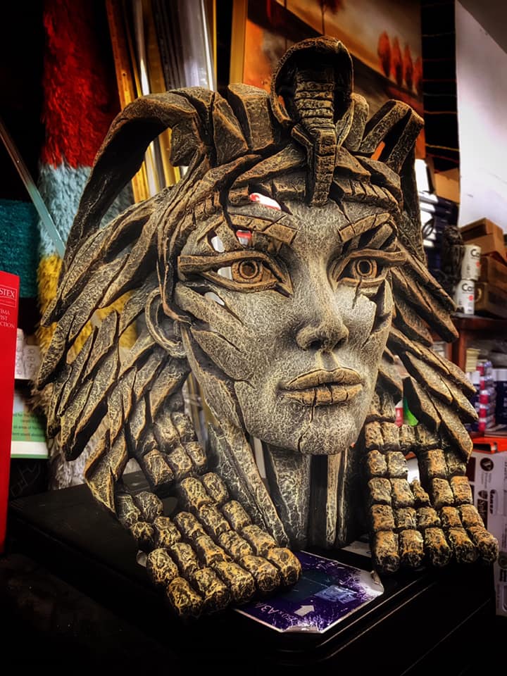 Romney Marsh Carpets Kent Wooden Pharoh Head