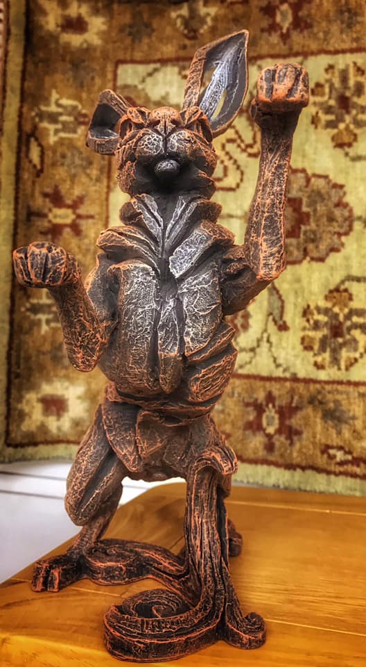 Romney Marsh Carpets Kent Wooden Rabbit